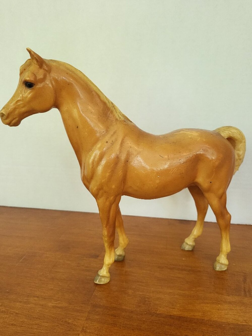 Vintage Breyer Adios Mold 1970s Light Brown Arabian Golden Mane 1970s Equestrian